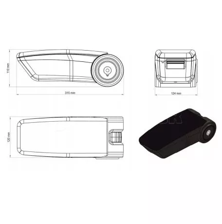 Rati Ολοκληρωμένος Τεμπέλης Καθίσματος ARMSTER 3 PLUG & PLAY για Dacia Duster LHD 2018-2019 (με Εργοστασιακό Υποβραχιόνιο) από Πλαστικό και Vegan Δέρμα σε Μαύρο Χρώμα RATI - 1 τεμ. 