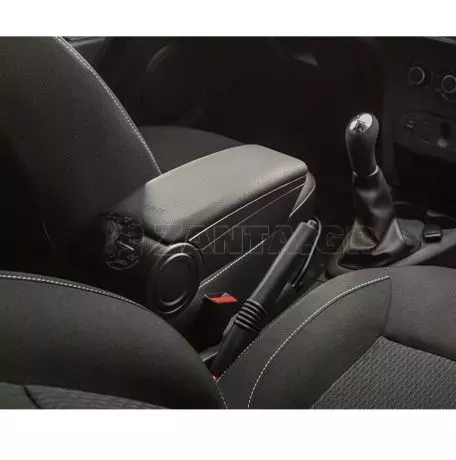 Rati Ολοκληρωμένος Τεμπέλης Καθίσματος ARMSTER 3 PLUG & PLAY για Dacia Duster LHD 2018-2019 (με Εργοστασιακό Υποβραχιόνιο) από Πλαστικό και Vegan Δέρμα σε Μαύρο Χρώμα RATI - 1 τεμ. 