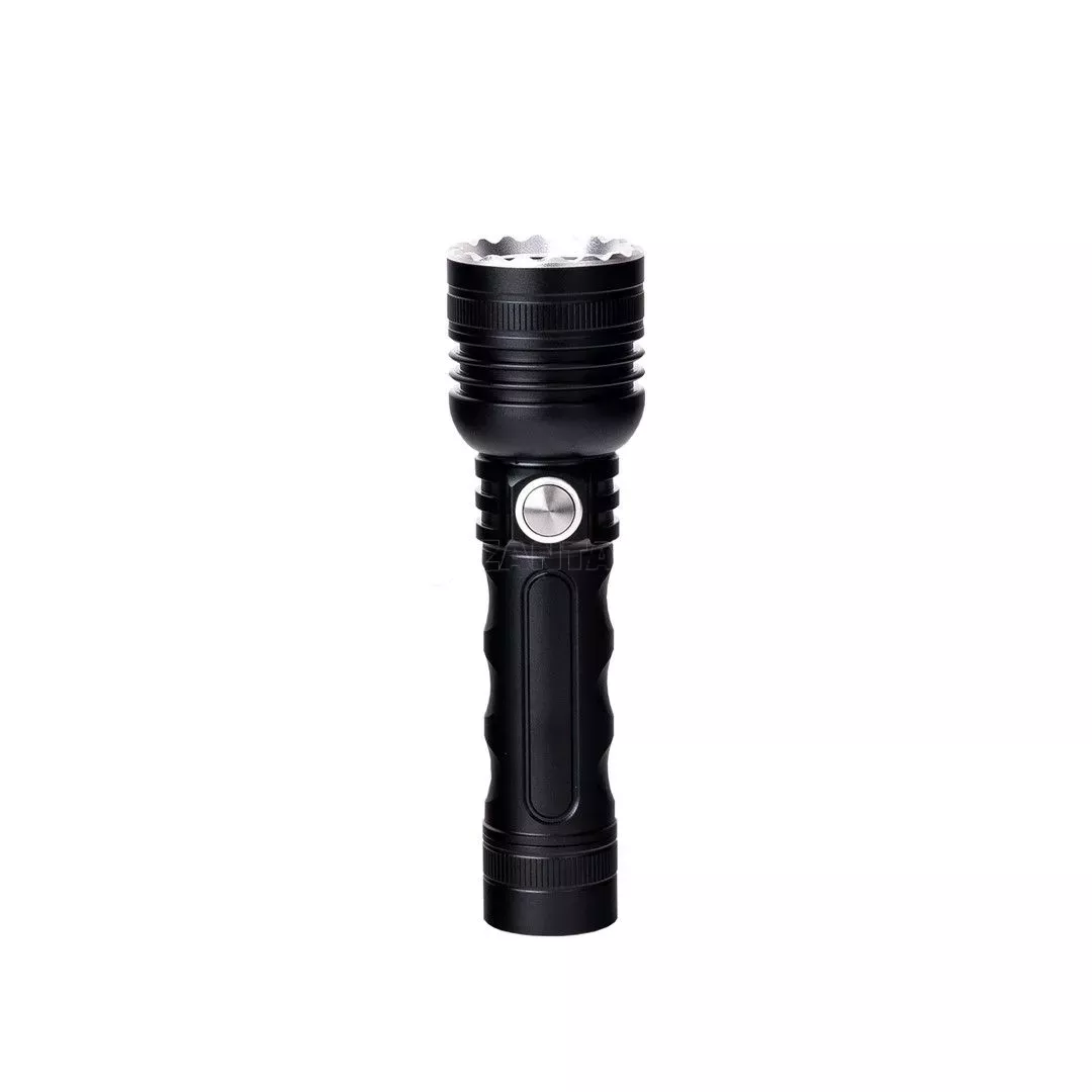 M-tech ΦΑΚΟΣ ΧΕΙΡΟΣ 1x10W 490lm IP65 140mm Φ40mm 5000mAh Li-ion TACTICAL LASER FLASHLIGHT M-TECH - 1 Τεμ. TLF104/MT