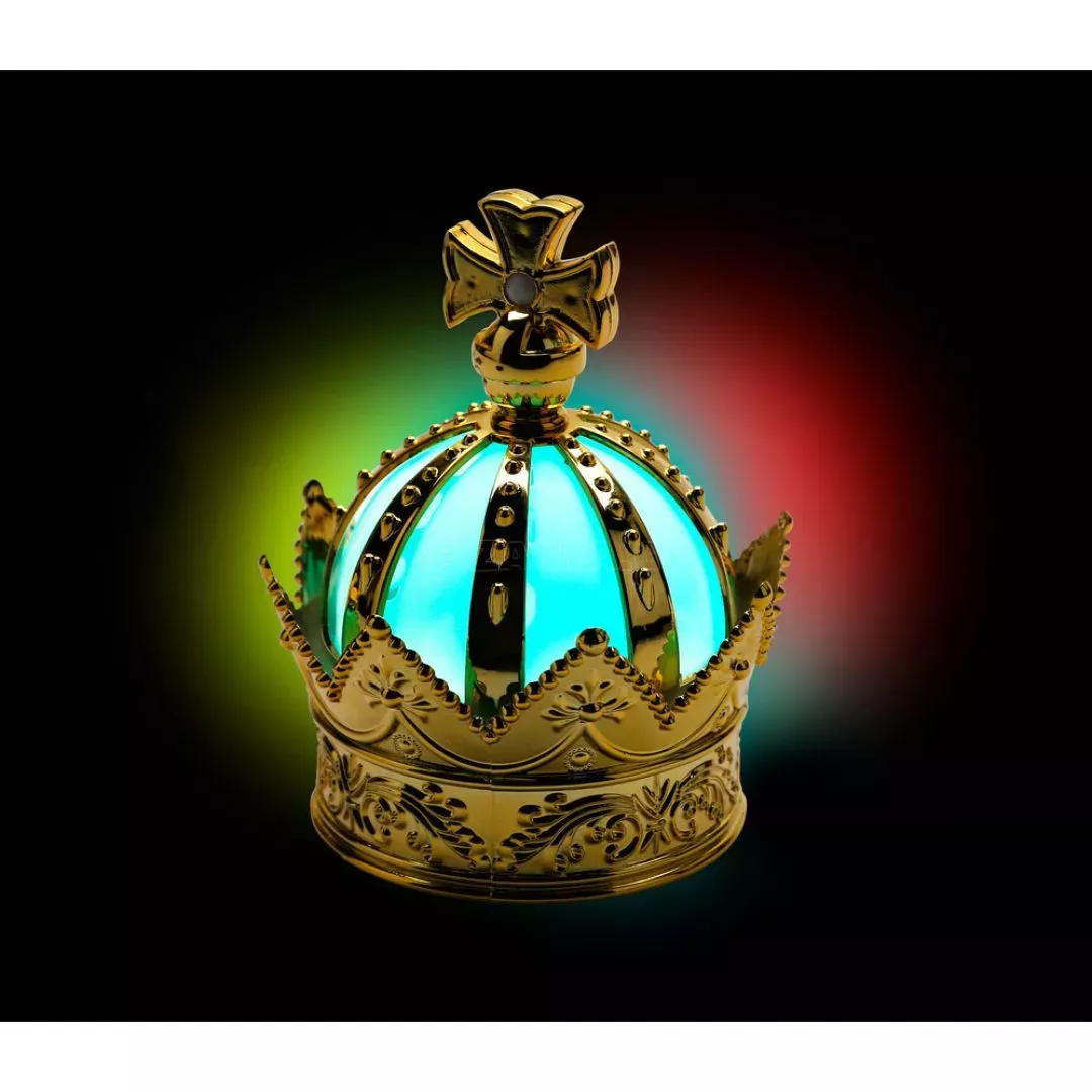 Lampa ΒΑΣΗ ΦΩΤΙΖΟΜΕΝΗ ΑΡΩΜΑΤΙΚΟΥ KING RGB LED ΜΕ ΚΑΛΩΔΙΟ ΦΟΡΤΙΣΗΣ USB 5V/140cm (ΜΟΝΟ ΓΙΑ L3523.8 ΓΙΑΣΕΜΙ) LAMPA - 1 ΤΕΜ. L3518.6