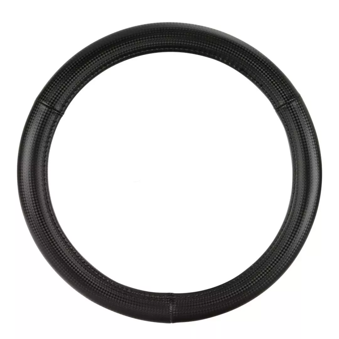 Lampa ΚΑΛΥΜΜΑ ΤΙΜΟΝΙΟΥ RACING PREMIUM BLACK (S) 35/37cm ΣΥΝΘΕΤΙΚΟ ΔΕΡΜΑ SKEENTEX ΜΑΥΡΟ/CARBON LOOK LAMPA - 1 ΤΕΜ. L3316.2
