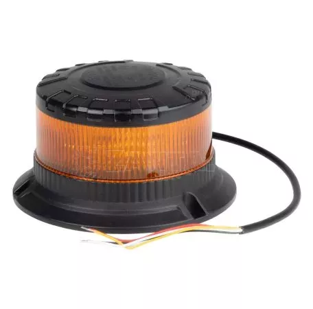 AMIO ΦΑΡΟΣ HEAVY DUTY W28M 12/24V ΠΟΡΤΟΚΑΛΙ 16LED ΜΑΓΝΗΤΙΚΟΣ/ΒΙΔΩΤΟΣ ΜΕ ΦΙΣ ΑΝΑΠΤΗΡΑ Υ89mm Φ110mm AMIO - 1 τεμ. 04105/AM 