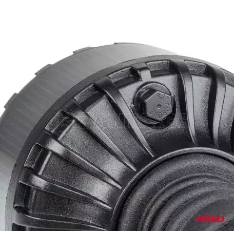 AMIO ΦΑΡΟΣ ΦΙΜΕ HEAVY DUTY W28P 12/24V 16LED ΕΛΑΣΤΙΚΟΣ ΒΙΔΩΤΟΣ ΠΟΡΤΟΚΑΛΙ Υ169mm Φ110mm AMIO - 1 τεμ. 04107/AM 