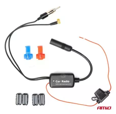 AMIO ΕΝΙΣΧΥΤΗΣ ΣΗΜΑΤΟΣ ΚΕΡΑΙΑΣ 12V - DAB/FM AMIO - 1 τεμ. 04134/AM