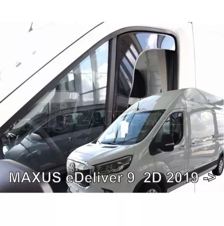 Heko ΑΝΕΜΟΘΡΑΥΣΤΕΣ ΓΙΑ MAXUS EDELIVER 9 2D 2019+ ΖΕΥΓΑΡΙ ΑΠΟ ΕΥΚΑΜΠΤΟ ΦΙΜΕ ΠΛΑΣΤΙΚΟ HEKO - 2 ΤΕΜ ΑΝΕΜ.22102/VAN 