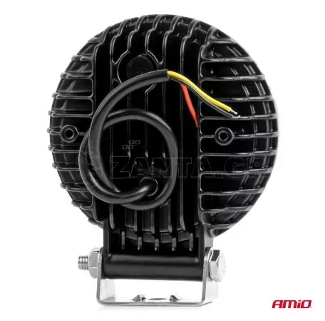 AMIO ΠΡΟΒΟΛΕΑΣ ΕΡΓΑΣΙΑΣ ΣΤΡΟΓΓΥΛΟΣ LED 54W 9-36V 10.000lm 6.500K AWL69 AMIO - 1 ΤΕΜ. 04210/AM 