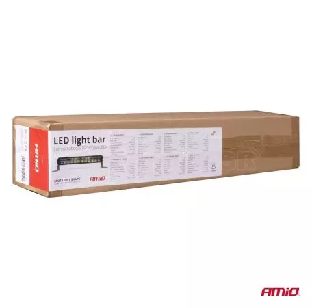 AMIO ΠΡΟΒΟΛΕΑΣ ΕΡΓΑΣΙΑΣ 9-36V 120W 6.500K 12.000lm 560x78x76mm ΜΠΑΡΑ LED AWL71 AMIO - 1 ΤΕΜ. 04212/AM 