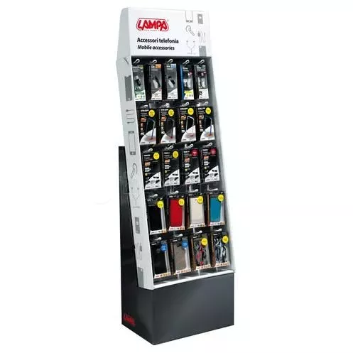 Lampa ΣΤΑΝΤ ΓΙΑ ΕΙΔΗ ΤΗΛΕΦΩΝΟΥ 51x35x171h ΜΕ 25 ΠΛΑΣΤΙΚΟΥΣ ΓΑΝΤΖΟΥΣ 15cm L.P16251/T