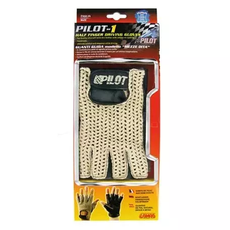 Lampa ΓΑΝΤΙΑ ΟΔΗΓΟΥ ΔΕΡΜΑΤΙΝΑ/ΠΛΕΚΤΑ ΜΑΥΡΑ(Μ) PILOT 1 L7141.1 