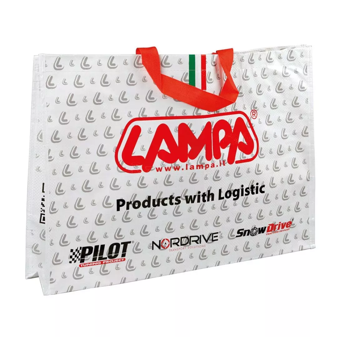 Lampa ΤΣΑΝΤΑ ΧΑΡΤΙΝΗ ΔΙΑΦΗΜΙΣΤΙΚΗ ΜΕ ΛΑΒΕΣ LAMPA (L) 540x380x110mm L9921.7