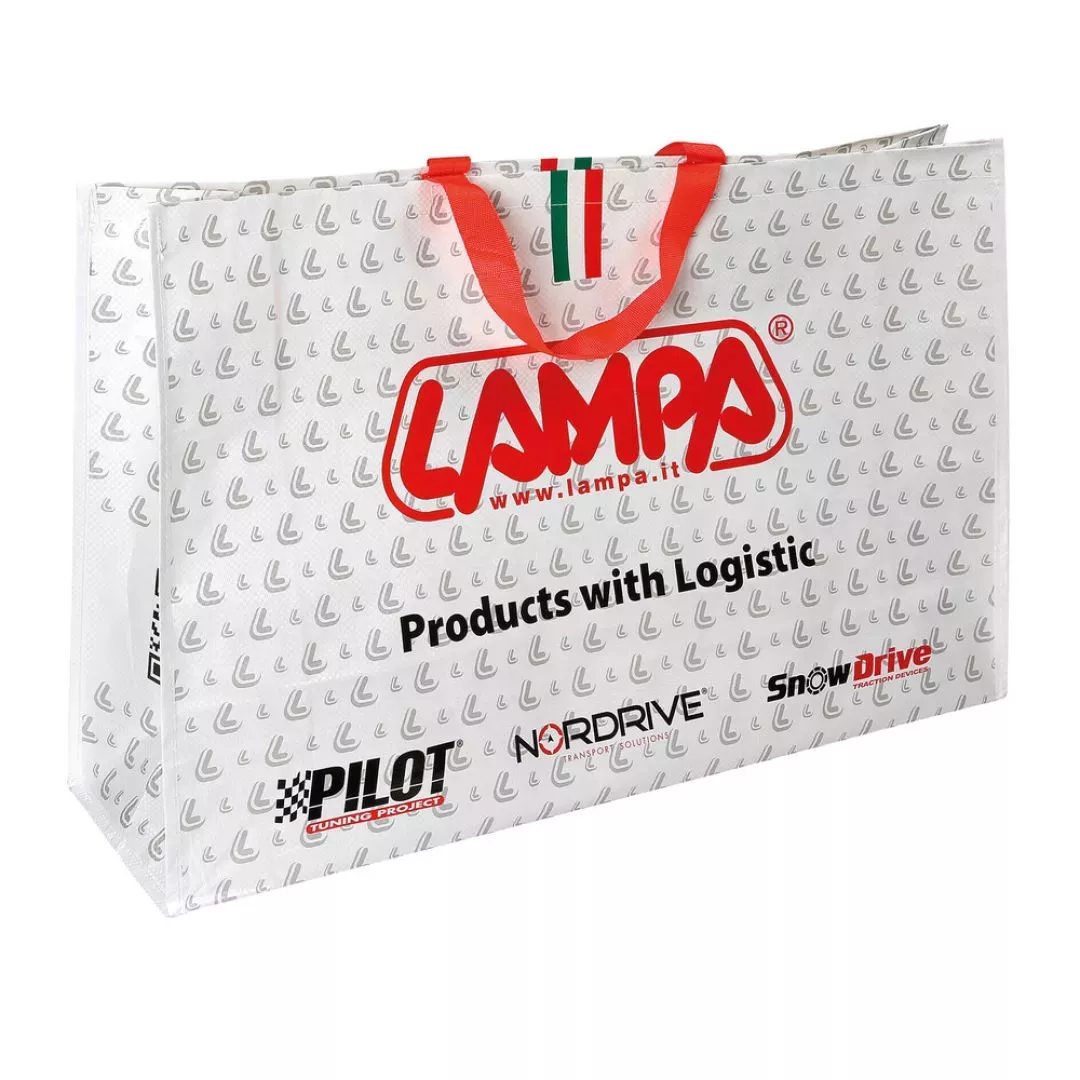 Lampa ΤΣΑΝΤΑ ΧΑΡΤΙΝΗ ΔΙΑΦΗΜΙΣΤΙΚΗ ΜΕ ΛΑΒΕΣ LAMPA (XL) 695x455x185mm L9930.8