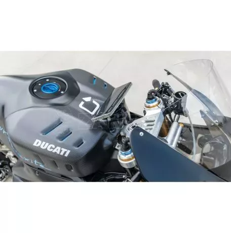 Optiline Βάση Στήριξης Κινητού Panigale της σειράς Titan Optiline για τις Βίδες στην Μίζα στο Τιμόνι Μηχανής Panigale 899, 959, V2, 1199, 1299, V4 με σύστημα Duolock, συμβατή με Θή 