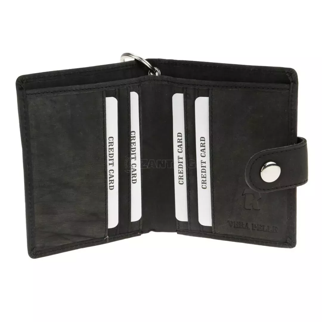 Lampa ΠΟΡΤΟΦΟΛΙ ΔΕΡΜΑΤΙΝΟ ΓΙΑ ΚΑΡΤΕΣ & ΧΡΗΜΑΤΑ BIKER WALLET ME 45cm ΑΛΥΣΙΔΑ RFID ΠΡΟΣΤΑΣΙΑ ΣΕ ΜΑΥΡΟ ΧΡΩΜΑ LAMPA - 1 Τεμ. L.ERPFBBL