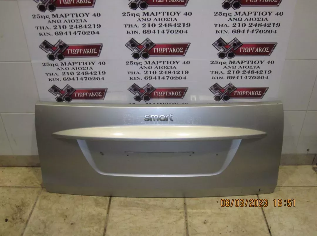 ΠΑΝΕΛ ΠΟΡΤΜΠΑΓΚΑΖ ΓΙΑ SMART 451 '07-'12
