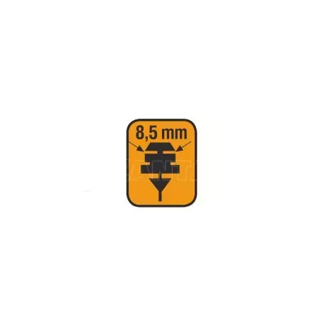 Lampa ΛΑΣΤΙΧΑ ΥΑΛΟΚΑΘΑΣΙΣΤΗΡΩΝ 8,5mm 2x71cm BLADE-X ΜΕ ΛΑΜΑΚΙ 2 ΤΕΜΑΧΙΑ L1900.7 