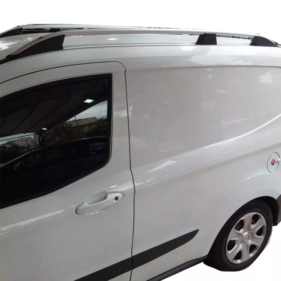 OMTEC Kit Μπάρες - Πόδια Omtec αλουμινίου για Ford Transit Tourneo Courier 2014-2023 2 τεμάχια ΜΠ.FTRANSIT.22
