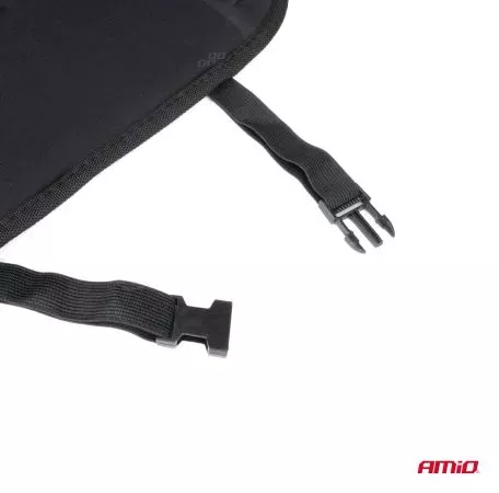 AMIO ΠΛΑΤΟΚΑΘΙΣΜΑ ΘΕΡΜΑΙΝΟΜΕΝΟ 12V 98x50cm ΑΦΡΩΔΕΣ ΥΛΙΚΟ ΚΑΙ ΥΦΑΣΜΑ ΜΑΥΡΟ AMIO - 1 ΤΕΜ. 03624/AM 