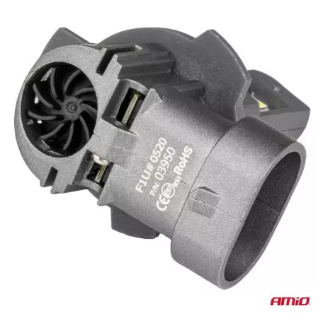 AMIO ΛΑΜΠΕΣ LED HIR2 12V 50W 6.000K 4200LM CSP CAN-BUS SERIES X5 WINGER AMIO - 2 Τεμ. 03950/AM 