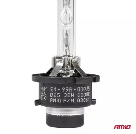 AMIO ΑΝΤΑΛΛΑΚΤΙΚΗ ΛΑΜΠΑ ΧΕΝΟΝ BASIC D2S 12V 6.000k 35W BLISTER CARD AMIO - 1 ΤΕΜ. 03861/AM 
