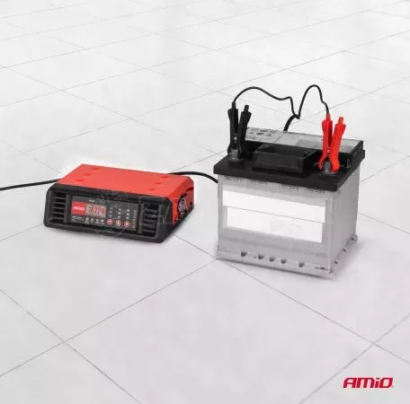 AMIO ΦΟΡΤΙΣΤΗΣ ΜΠΑΤΑΡΙΑΣ 6/12V max10A ΨΗΦΙΑΚΟΣ AMIO - 1 τεμ. 04056/AM 