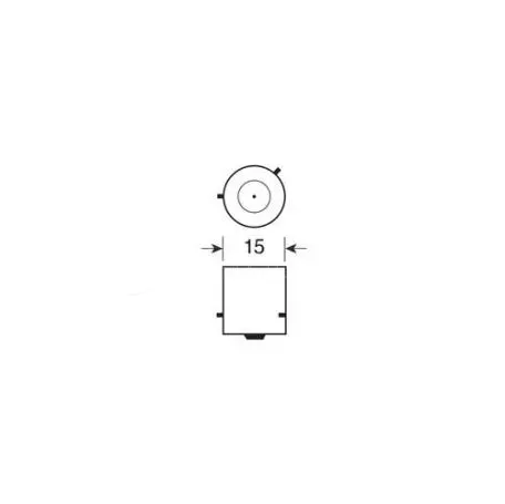 Lampa RY10W 12V 10W BAU15s ΛΑΜΠΑΚΙ STANDARD LINE (ΜΟΝΟΠΟΛΙΚΟ ΠΑΡΑΚΕΝΤΡΟ) ΦΟΥΝΤΟΥΚΙ/ΠΟΡΤΟΚΑΛΙ BLISTER 2 ΤΕΜ 9152.3-LM 