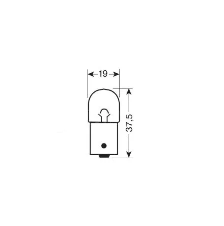 Lampa RY10W 12V 10W BAU15s ΛΑΜΠΑΚΙ STANDARD LINE (ΜΟΝΟΠΟΛΙΚΟ ΠΑΡΑΚΕΝΤΡΟ) ΦΟΥΝΤΟΥΚΙ/ΠΟΡΤΟΚΑΛΙ BLISTER 2 ΤΕΜ 9152.3-LM 
