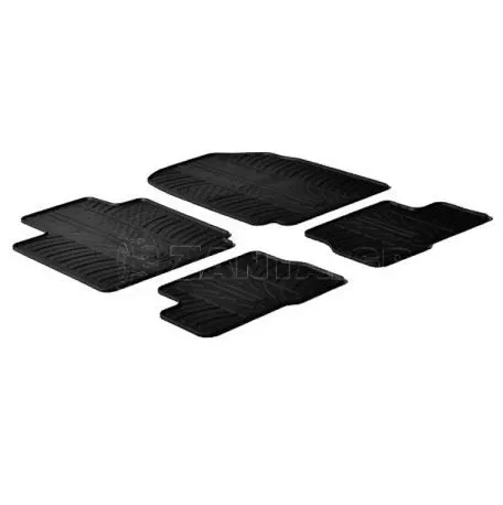 Lampa ΜΑΡΚΕ ΠΑΤΑΚΙΑ ΣΕ ΣΚΑΦΗ ΛΑΣΤΙΧΟ ΓΙΑ NISSAN MICRA 01/2003-2010 SUMISURA ΣΕ ΜΑΥΡΟ ΧΡΩΜΑ ΧΩΡΙΣ ΚΟΥΜΠΩΜΑΤΑ LAMPA - 4 ΤΕΜ. L2441.2 