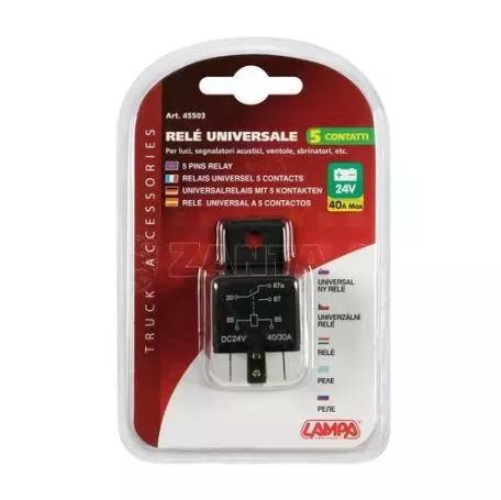 Lampa ΡΕΛΕ 24V 40A 5 ΕΠΑΦΩΝ L4550.3 