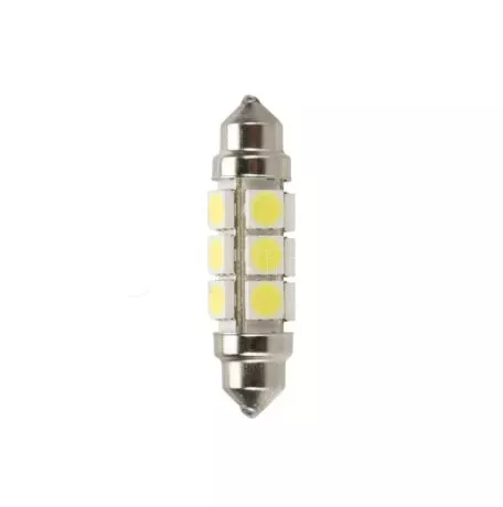 Lampa ΛΑΜΠΑΚΙ ΠΛΑΦΟΝΙΕΡΑΣ 24-30V 11x43mm 216lm 12xSMD LED ΛΕΥΚΟ (ΔΙΠΛΗΣ ΠΟΛΙΚΟΤΗΤΑΣ/ CAN-BUS) 2ΤΕΜ. L9755.3 