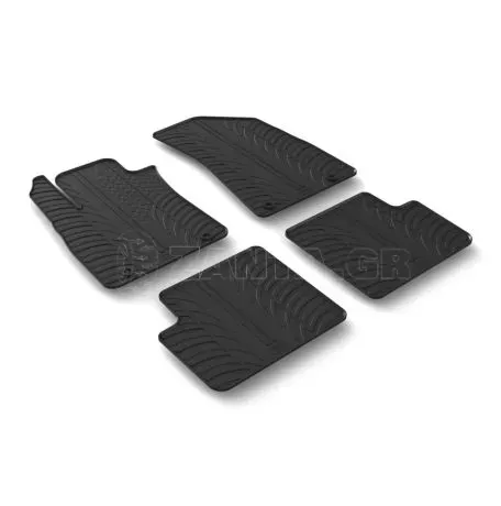 Lampa ΜΑΡΚΕ ΠΑΤΑΚΙΑ ΣΕ ΣΚΑΦΗ ΛΑΣΤΙΧΟ ΓΙΑ MG ZS 03/2021+ SUMISURA ΣΕ ΜΑΥΡΟ ΧΡΩΜΑ ME ΚΟΥΜΠΩΜΑΤΑ LAMPA - 4 ΤΕΜ.? L2467.6 