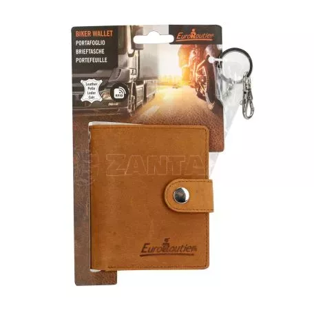 Lampa ΠΟΡΤΟΦΟΛΙ ΔΕΡΜΑΤΙΝΟ ΓΙΑ ΚΑΡΤΕΣ & ΧΡΗΜΑΤΑ BIKER WALLET ME 45cm ΑΛΥΣΙΔΑ RFID ΠΡΟΣΤΑΣΙΑ ΣΕ ΚΑΦΕ ΧΡΩΜΑ LAMPA - 1 Τεμ. L.ERPFBBR 