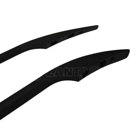 Omtec ΜΠΑΡΕΣ ΟΡΟΦΗΣ ΓΙΑ MERCEDES VITO / VIANO W639/W447 2003+ ΠΑΡΑΛΛΗΛΕΣ ΑΛΟΥΜΙΝΙΟΥ L3 ΜΑΥΡΕΣ ΜΕΓΙΣΤΟ ΒΑΡΟΣ 75KG OMTEC - 2 τεμ. 4721933LB/OM 
