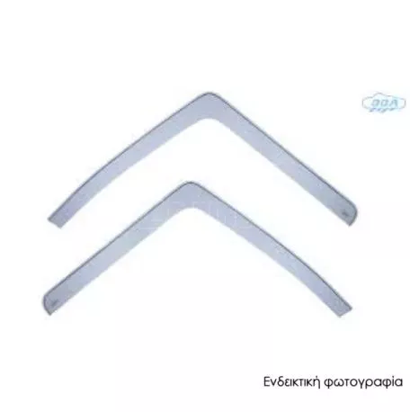 DGA ΖΕΥΓΑΡΙ ΜΠΡΟΣΤΙΝΟΙ ΑΝΕΜΟΘΡΑΥΣΤΕΣ ΓΙΑ DAF LF 45/55 DAYCAN / SLEPPER CAB 2006+ / LF EURO 2014+ / RENAULT D 2014+ ΑΠΟ ΕΥΚΑΜΠΤΟ ΧΥΤΟ ΑΚΡΥΛΙΚΟ ΓΥΑΛΙ (CAST ACRYLIC GLASS) DGA - 2 ΤΕΜ 