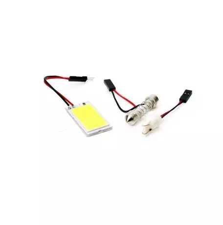 AMIO ΔΙΟΔΟΙ LED UNIVERSAL (ΜΕ ΠΛΑΦΟΝΙΕΡΑ COB LED x1 / T10 W5W x1 / C5W x1)  ΑΜΙΟ - 3 ΤΕΜ. 01621/AM 