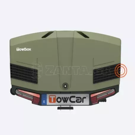 ENGANCHES ARAGON ΜΠΑΓΚΑΖΙΕΡΑ ΚΟΤΣΑΔΟΡΟΥ 400 LT TOWBOX V3 CAMPER GREEN (ΠΡΑΣΙΝΟ) ΜΕ LED ΦΑΝΑΡΙΑ TB.TV3XVV0 