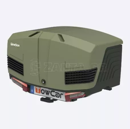 ENGANCHES ARAGON ΜΠΑΓΚΑΖΙΕΡΑ ΚΟΤΣΑΔΟΡΟΥ 400 LT TOWBOX V3 CAMPER GREEN (ΠΡΑΣΙΝΟ) ΜΕ LED ΦΑΝΑΡΙΑ TB.TV3XVV0 