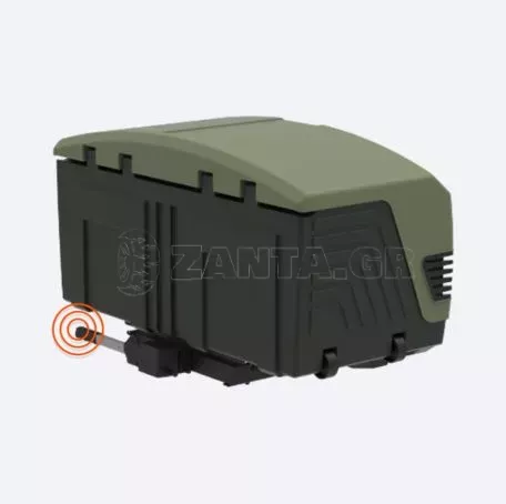 ENGANCHES ARAGON ΜΠΑΓΚΑΖΙΕΡΑ ΚΟΤΣΑΔΟΡΟΥ 400 LT TOWBOX V3 CAMPER GREEN (ΠΡΑΣΙΝΟ) ΜΕ LED ΦΑΝΑΡΙΑ TB.TV3XVV0 