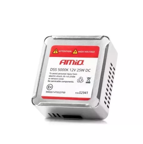AMIO D5S 12V 5.000k 25W ΑΝΤΑΛΛΑΚΤΙΚΗ ΛΑΜΠΑ BASIC AMIO - 1 Τεμ. 02941/AM 