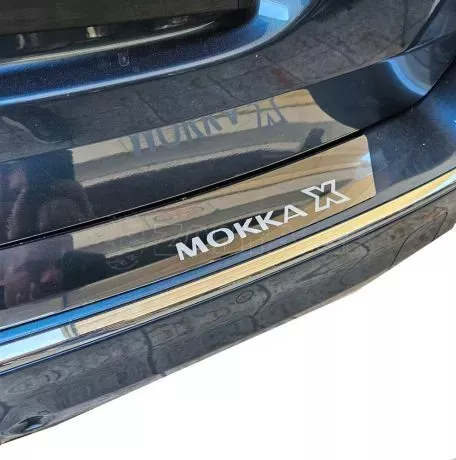 DIMERIS ΜΑΡΣΠΙΕ ΠΟΡΤ ΜΠΑΓΚΑΖ ΙΝΟΧ ΓΙΑ OPEL MOKKA X 2017+  ΜΣ.OMX.01 