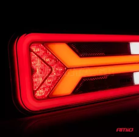 AMIO ΦΑΝΑΡΙ ΤΡΕΙΛΕΡ / ΦΟΡΤΗΓΟΥ ΠΙΣΩ 10-30V DYNAMIC LED 5 ΧΡΗΣΕΩΝ ΑΡΙΣΤΕΡΟ 305x140x35 mm RCL-09-L ΑΜΙΟ - 1 ΤΕΜ. 03575/AM 