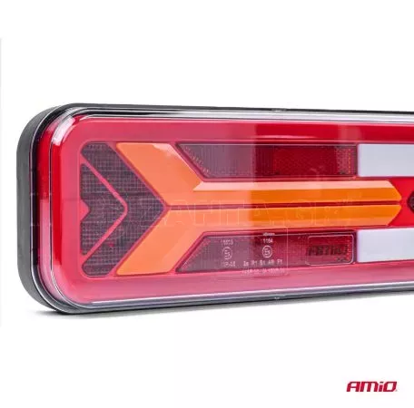 AMIO ΦΑΝΑΡΙ ΤΡΕΙΛΕΡ / ΦΟΡΤΗΓΟΥ ΠΙΣΩ 10-30V DYNAMIC LED 5 ΧΡΗΣΕΩΝ ΑΡΙΣΤΕΡΟ 305x140x35 mm RCL-09-L ΑΜΙΟ - 1 ΤΕΜ. 03575/AM 