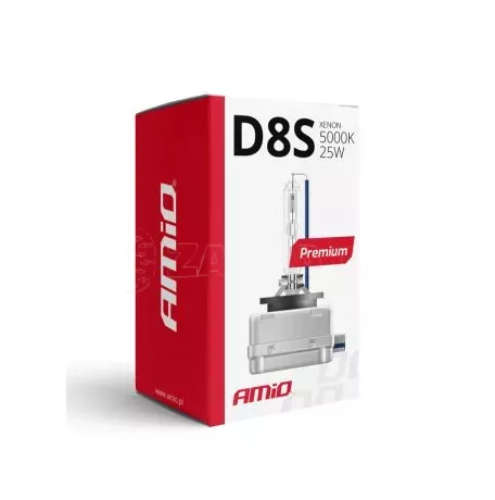 AMIO ΑΝΤΑΛΛΑΚΤΙΚΗ ΛΑΜΠΑ PREMIUM D8S 12V 5.000k 25W ΑMiO - 1 TEM. 02395/AM 