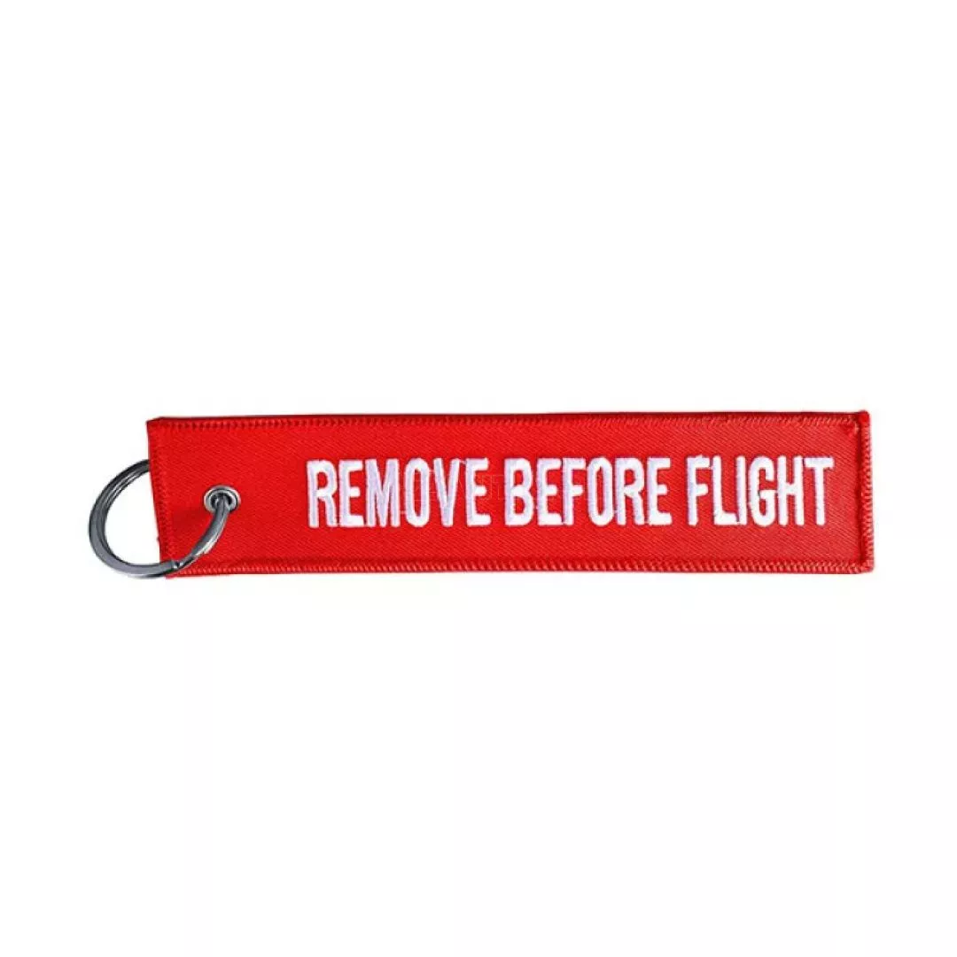 Simoni Racing ΜΠΡΕΛΟΚ ΚΛΕΙΔΙΩΝ REMOVE BEFORE FLIGHT ΚΟΚΚΙΝΟ ΥΦΑΣΜΑ SRSRK8
