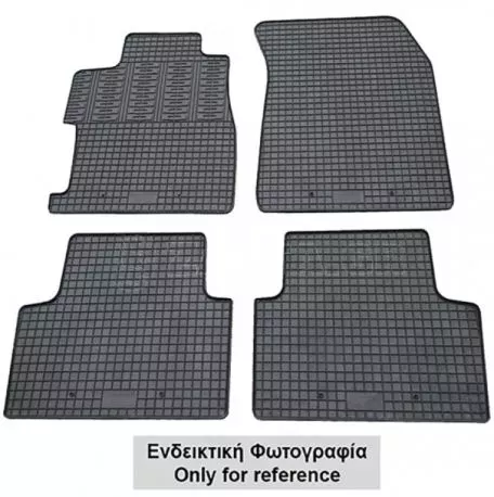 Cik ΜΑΡΚΕ ΠΑΤΑΚΙΑ ΣΕ ΣΚΑΦΗ ΛΑΣΤΙΧΟ ΓΙΑ MG 5 2022+ ΣΕ ΜΑΥΡΟ ΧΡΩΜΑ ΜΕ ΚΟΥΜΠΩΜΑΤΑ CIK - 4 ΤΕΜ. RM.MG.0004/CK 