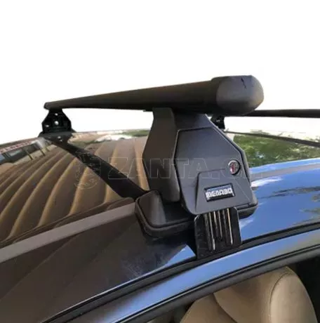 KIT ΜΕ ΜΠΑΡΕΣ ΟΡΟΦΗΣ ΓΙΑ FIAT 500 3D 2007-2015+ ΣΙΔΗΡΟΥ ΤΕΜΑ MENABO (FE1 - 3360/MB - FIX018G) - 2 ΤΕΜ. 