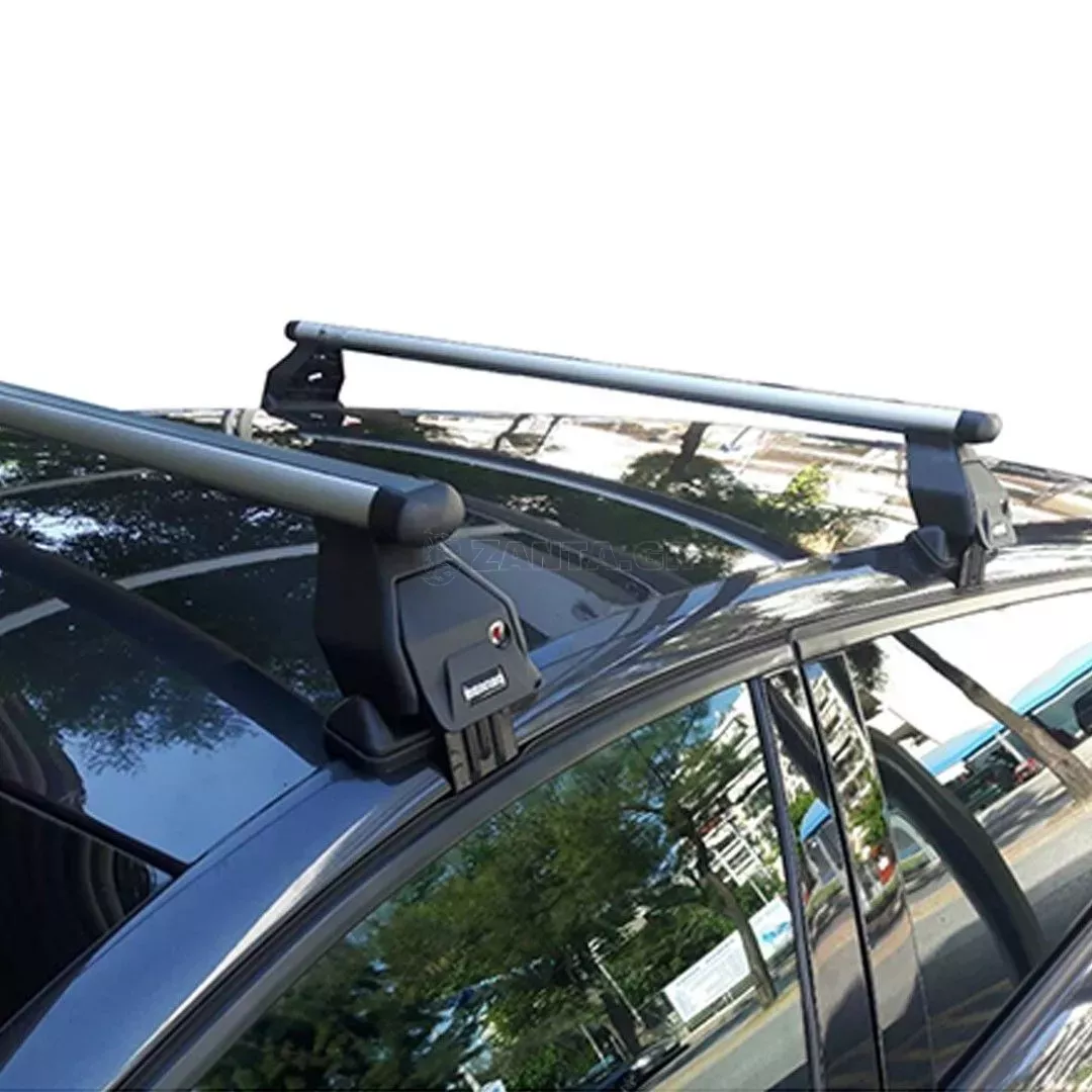KIT ΜΕ ΜΠΑΡΕΣ ΟΡΟΦΗΣ ΓΙΑ FIAT CROMA 4D 1985-1996 ΑΛΟΥΜΙΝΙΟΥ TEMA MENABO (AL1 - 3360/MB - FIX006G) - 2 ΤΕΜ.