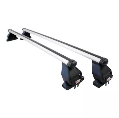 KIT ΜΕ ΜΠΑΡΕΣ ΟΡΟΦΗΣ ΓΙΑ FIAT DOBLO II 5D 2010-2015 ΑΛΟΥΜΙΝΙΟΥ TEMA MENABO (AL2 - 3360/MB - FIX503FP) - 2 ΤΕΜ. 