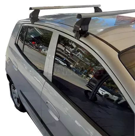 MENABO Kit Μπάρες Οροφής Αλουμινίου MENABO - Πόδια - OMEGA για Kia Picanto 2004-2010 2 τεμάχια ΜΠ.KIAPICANTO.10 