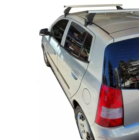 MENABO Kit Μπάρες Οροφής Αλουμινίου MENABO - Πόδια - OMEGA για Kia Picanto 2004-2010 2 τεμάχια ΜΠ.KIAPICANTO.10 