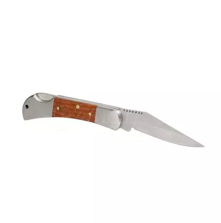 Lampa ΣΟΥΓΙΑΣ / ΜΑΧΑΙΡΙ ΤΣΕΠΗΣ POCKET KNIFE INOX ΜΕ ΞΥΛΙΝΗ ΛΑΒΗ 18x11,5x23cm ΣΕ ΣΤΑΝΤ LAMPA - 24 ΤΕΜ. L6612.6D 